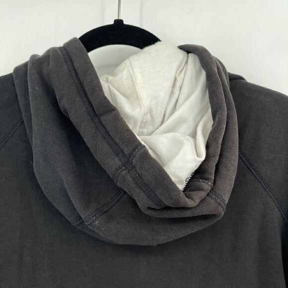 The North Face Black Raglan Sleeve Drawstring Avalon Pullover Hoodie Size S/P - Picture 7 of 7